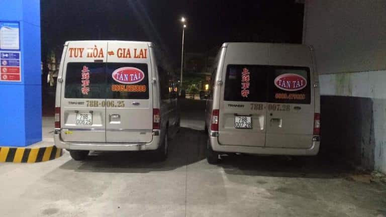 Tuyến đường chính Gia Lai Phú Yên được phục vụ bởi Nhà xe Tấn Tài