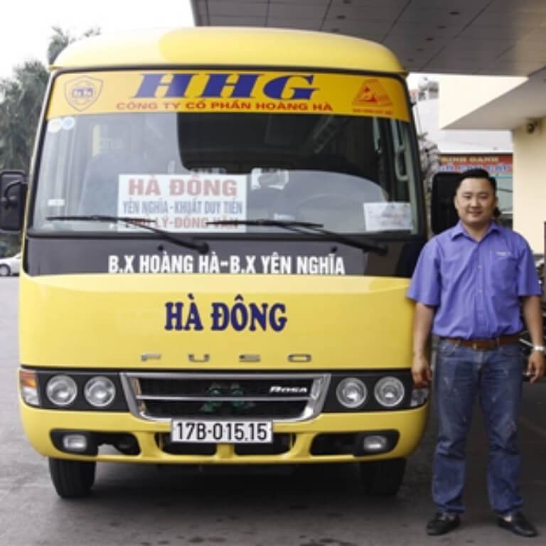 Tuyến đường đa dạng của xe Hoàng Hà