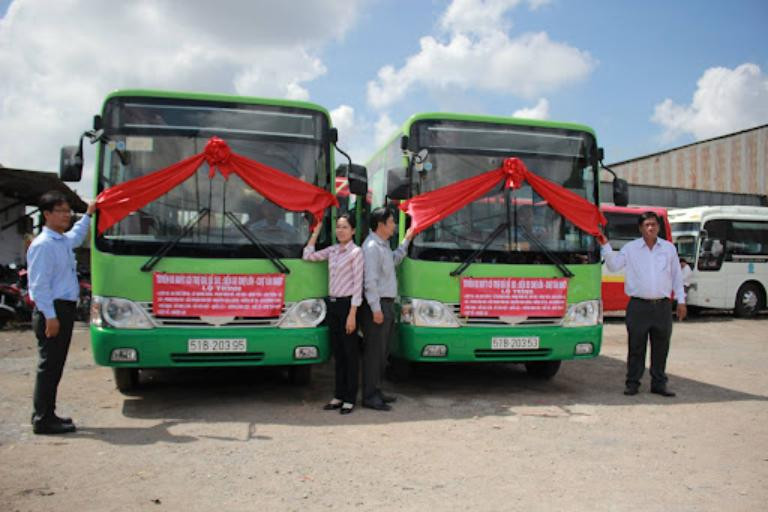 Tuyến xe buýt liên tỉnh 62-7 từ Bến Xe Chợ Lớn đi Đức Huệ (Long An)