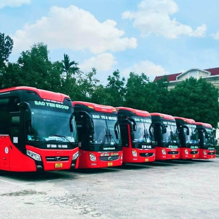 Tuyến xe từ Tuyên Quang đi Hà Nội luôn đông đúc hành khách
