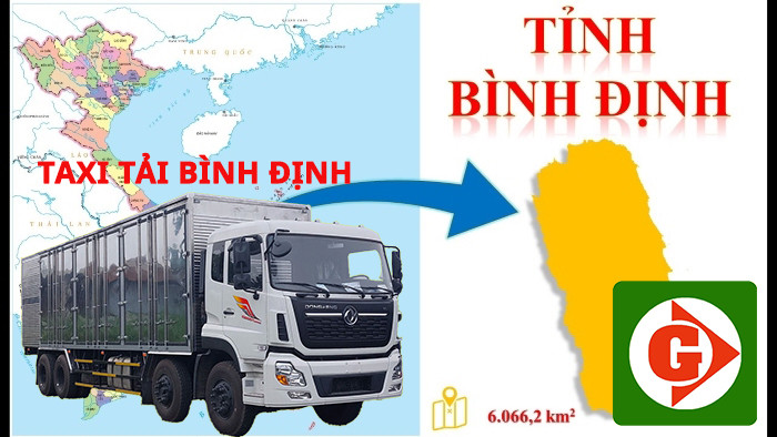 Ứng dụng đặt dịch vụ Taxi Tải Bình Định tiện lợi