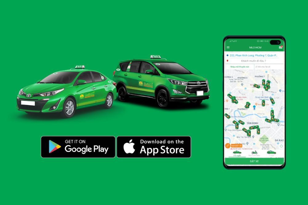 Ứng dụng đặt xe của taxi Mai Linh hỗ trợ đặt xe nhanh chóng và tiện lợi tại Đại Từ Thái Nguyên
