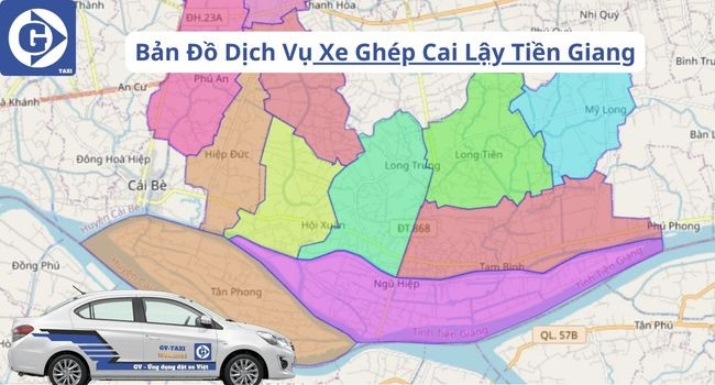 Ứng dụng đặt Xe Ghép Cai Lậy Tiền Giang tiện lợi