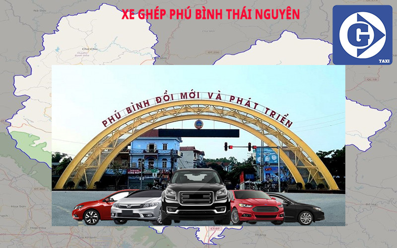 Ứng dụng đặt xe ghép Phú Bình Thái Nguyên qua GV Taxi