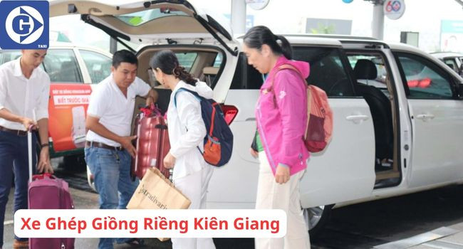Ứng dụng đặt xe ghép tiện lợi tại Giồng Riềng Kiên Giang