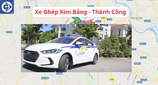 Ứng dụng đặt xe ghép tiện lợi tại khu vực Kim Bảng