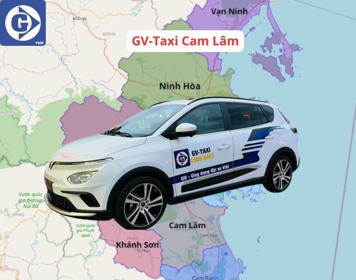 Ứng dụng đặt xe GV-Taxi tiện lợi tại Cam Lâm