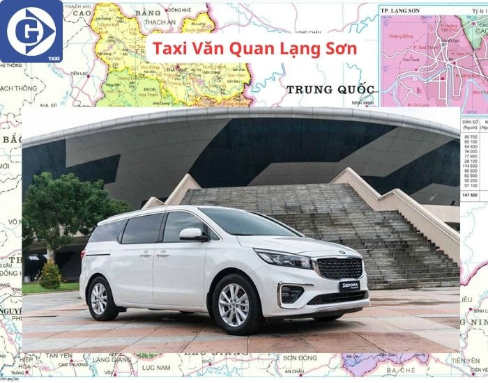 Ứng dụng đặt xe taxi công nghệ tại Văn Quan Lạng Sơn