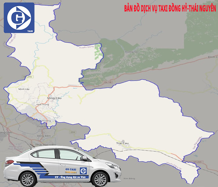 Ứng dụng đặt xe Taxi Đồng Hỷ Thái Nguyên tiện lợi