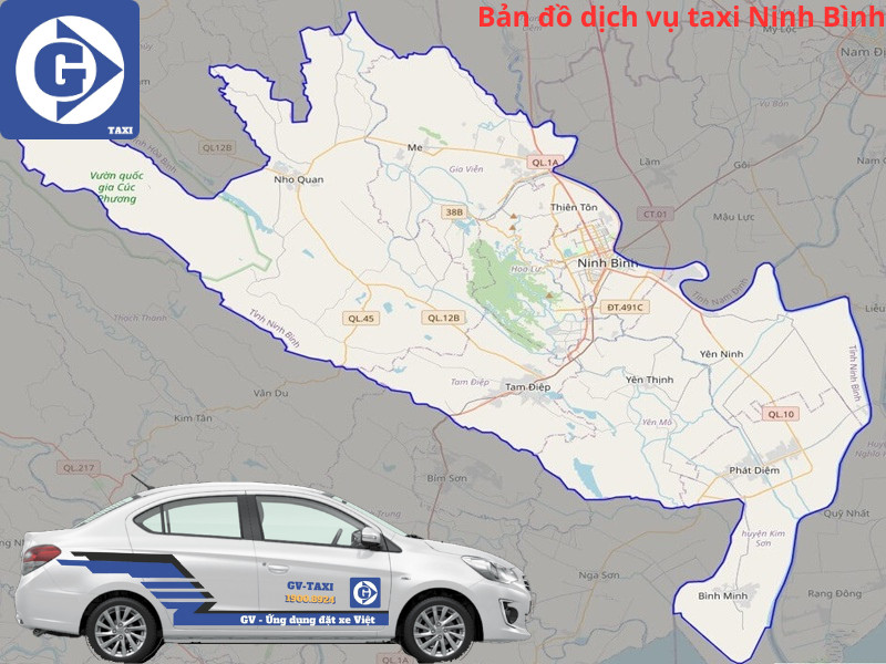 Ứng dụng đặt xe Taxi Ninh Bình tiện lợi