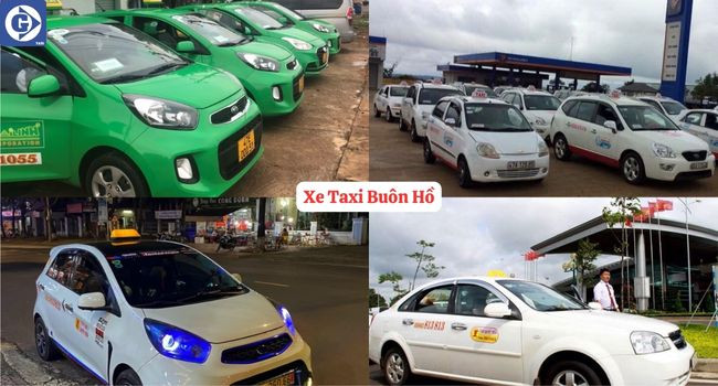 Ứng dụng đặt xe taxi tại thị xã Buôn Hồ trên điện thoại