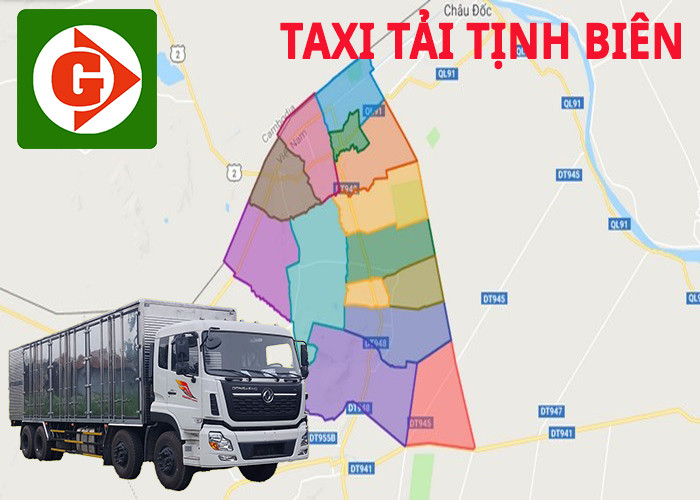 Ứng dụng đặt xe taxi tải tiện lợi tại Tịnh Biên