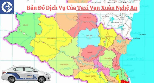 Ứng dụng đặt xe Taxi Vạn Xuân Nghệ An trên điện thoại