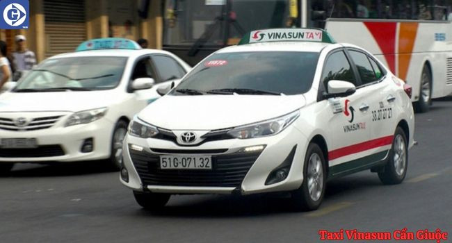 Ứng dụng đặt xe Taxi Vinasun Cần Giuộc tiện lợi