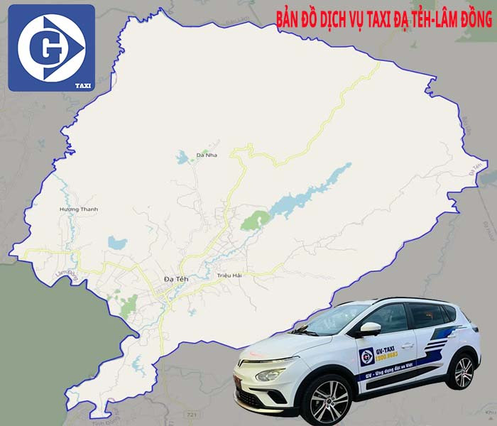 Ứng dụng đặt xe tiện lợi tại Đạ Tẻh Lâm Đồng