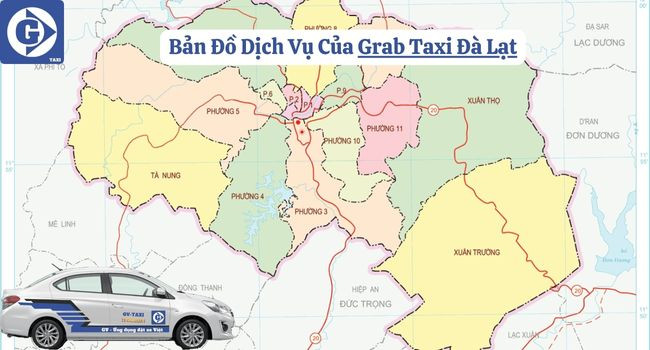 Ứng dụng di động giúp đặt chuyến Grab Taxi Đà Lạt dễ dàng