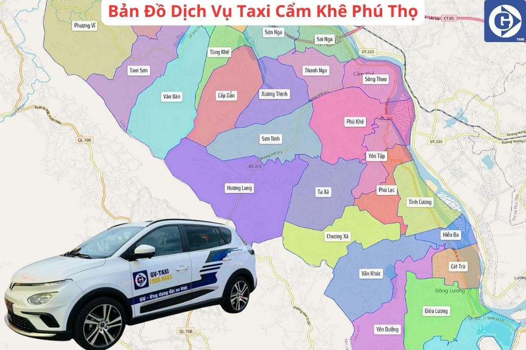 Ứng dụng di động hỗ trợ đặt xe Taxi Cẩm Khê Phú Thọ tiện lợi