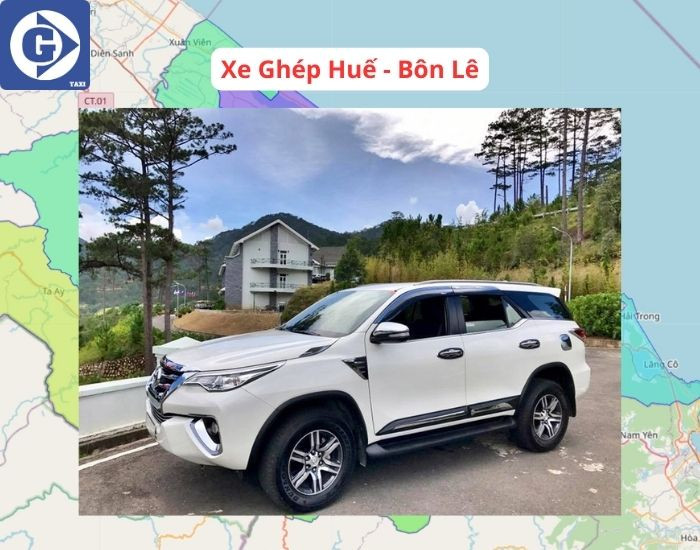 Ứng dụng hiển thị bản đồ tuyến đường và thông tin xe ghép
