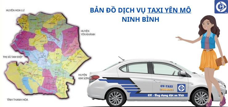 Ứng dụng và thông tin các dịch vụ Taxi Yên Mô Ninh Bình