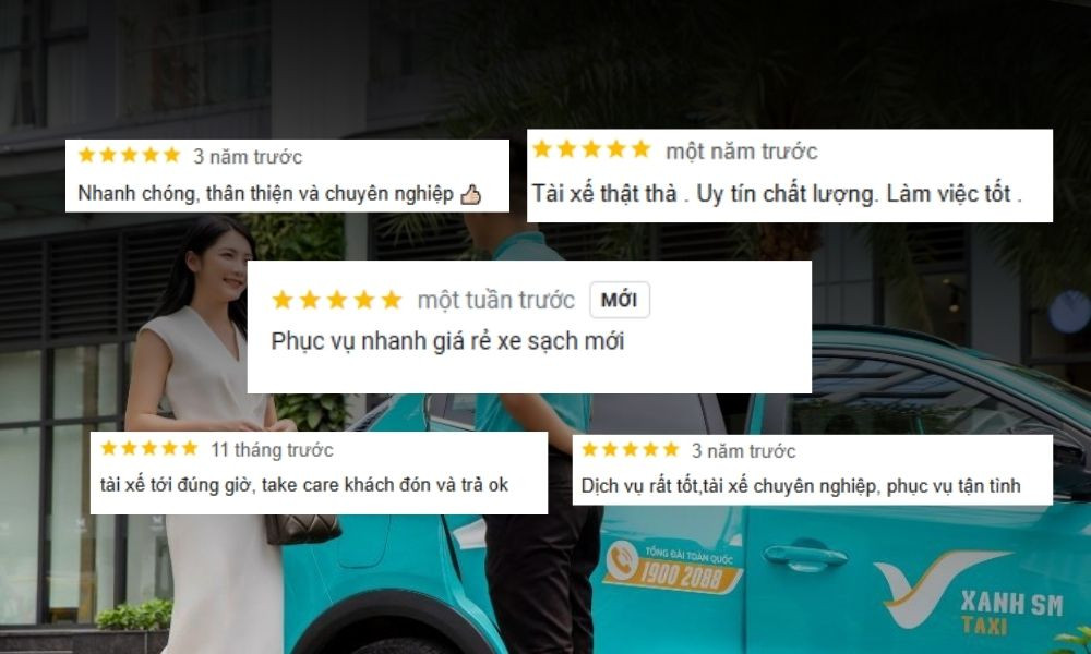Ứng dụng Xanh SM để đặt taxi tại Đồng Nai nhanh chóng