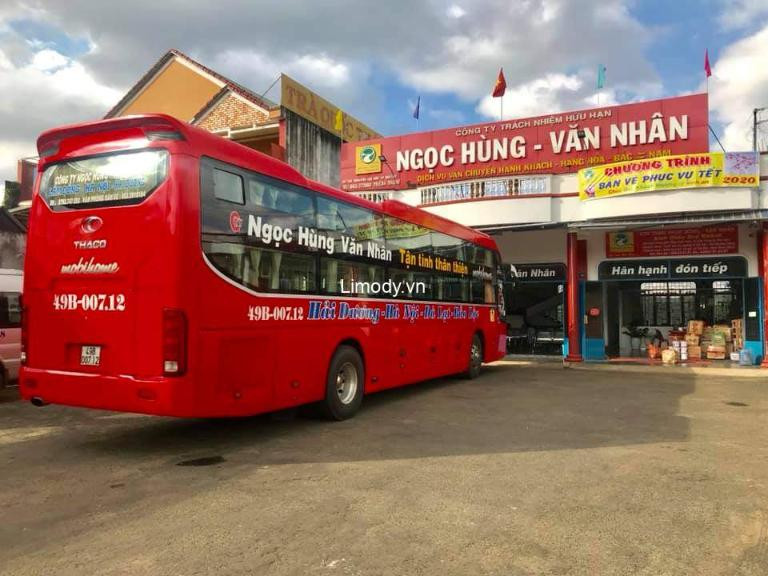 Văn phòng bán vé của Nhà xe Ngọc Hùng Văn Nhân