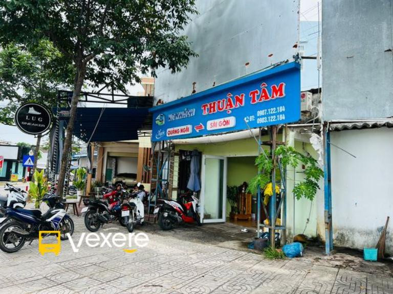 Văn phòng bán vé của Nhà xe Thuận Tâm