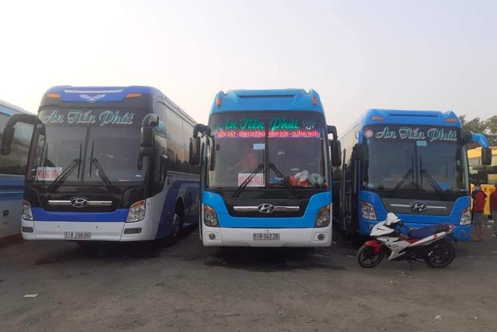 Văn phòng đặt vé của nhà xe An Tiến Phát Phú Yên Bình Dương