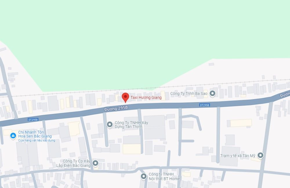 Văn phòng hãng Taxi Hương Giang tại Bắc Giang