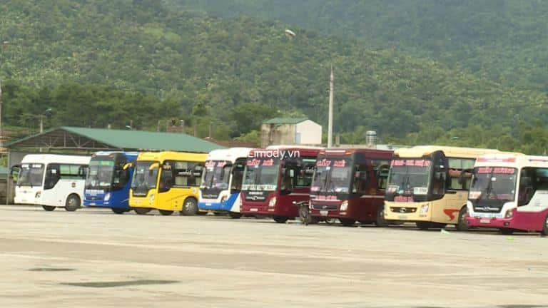 Vị trí Bến xe Lộc Ninh ở trung tâm huyện