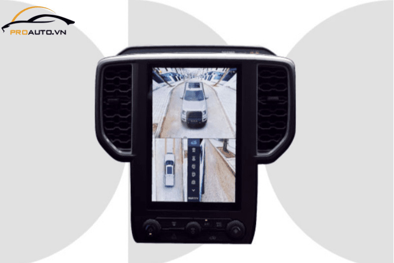 Vị trí lắp đặt 4 mắt Camera 360 ICAR Elliview trên ô tô