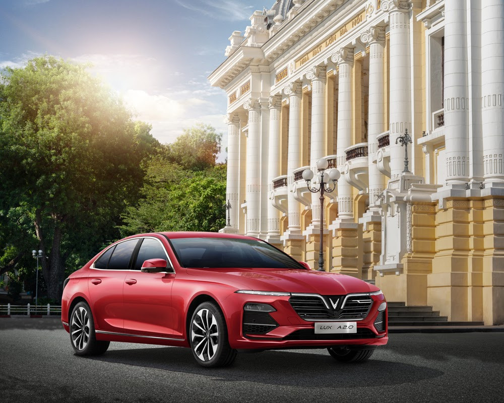 VinFast Lux A2.0 hiện đại và đẳng cấp