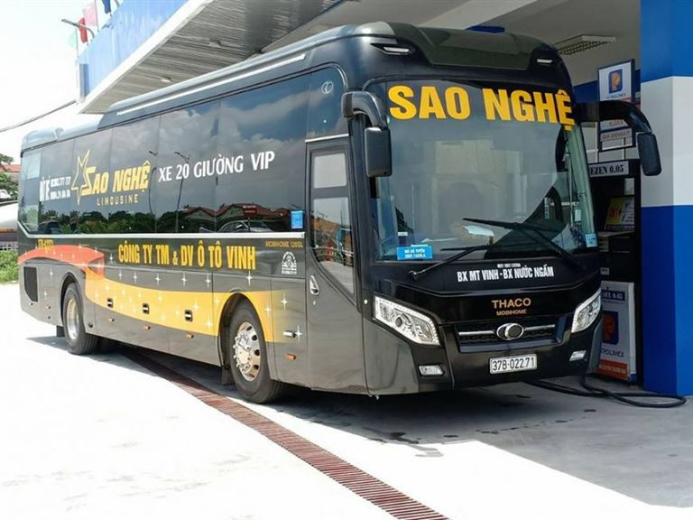 Website và ứng dụng đặt vé trực tuyến của Sao Nghệ Limousine