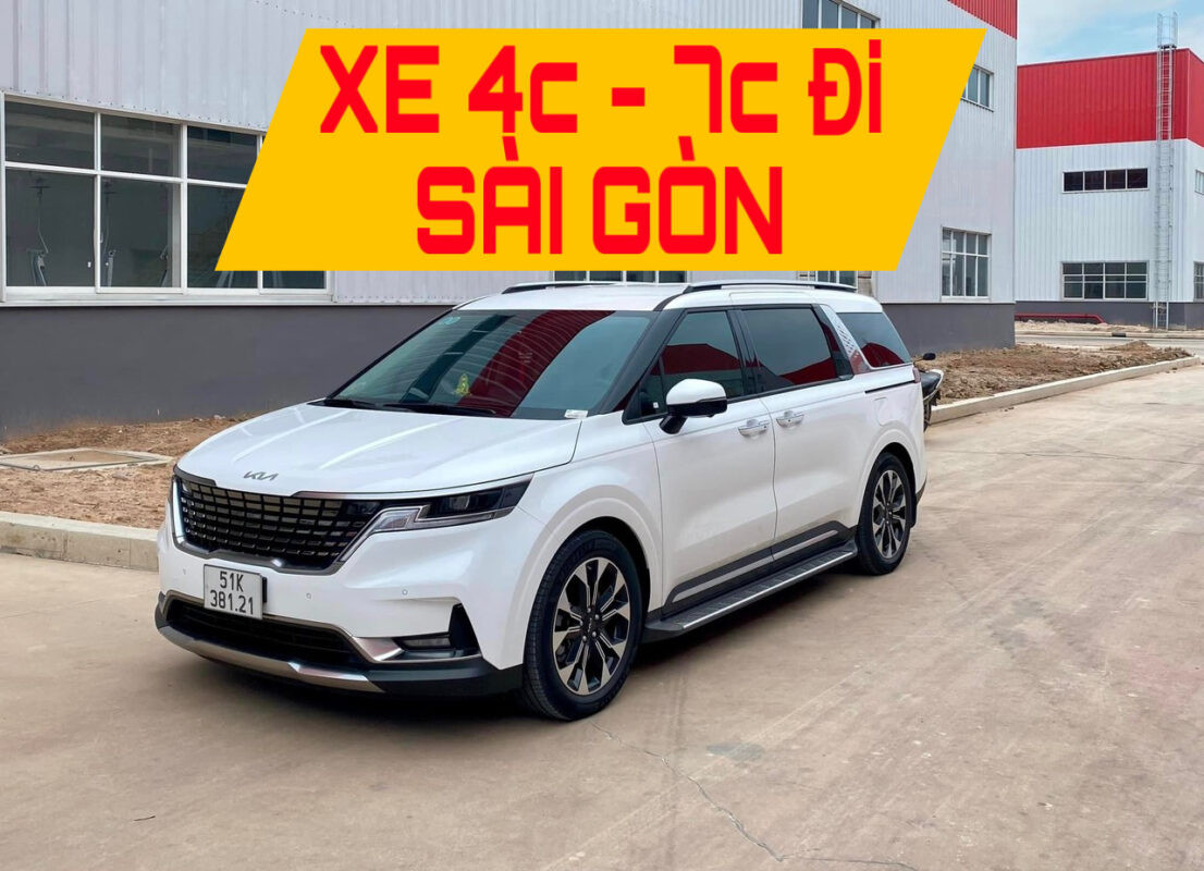 Xe 4-7 Đi Sài Gòn