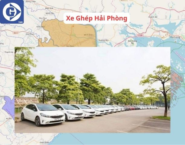 Xe 7 chỗ hoặc 16 chỗ phục vụ các chuyến xe ghép Hải Phòng