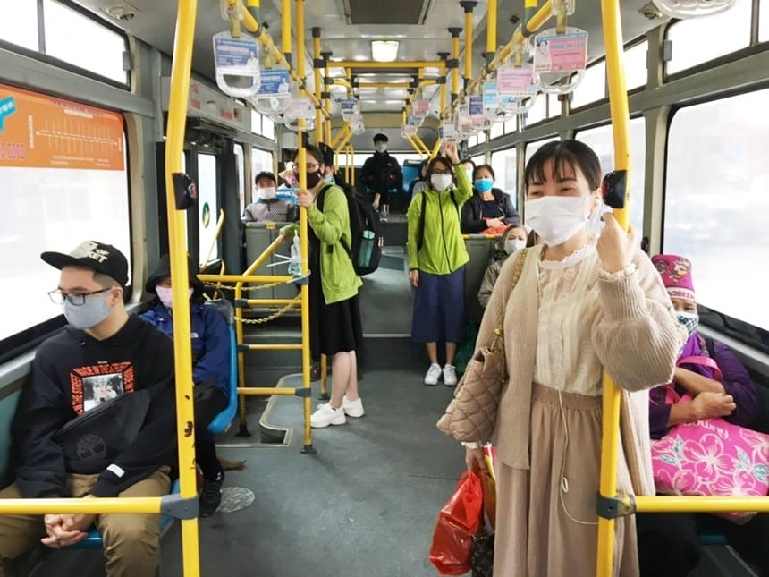 Xe bus 29 góp phần đáng kể vào việc bảo vệ môi trường