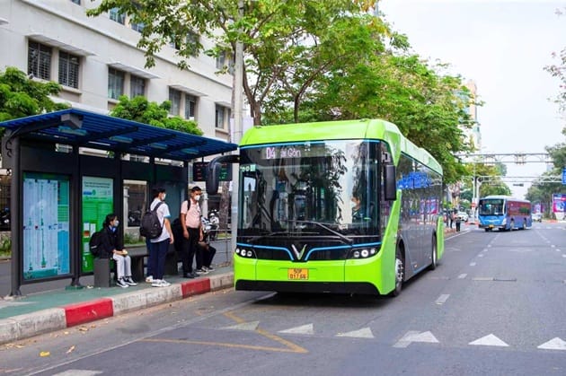 Xe buýt điện D4 là sự lựa chọn tuyệt vời dành cho cư dân tại TPHCM