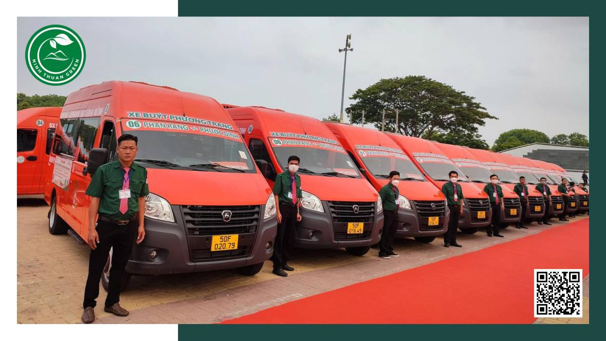 Xe buýt từ sân bay Cam Ranh đến Ninh Thuận