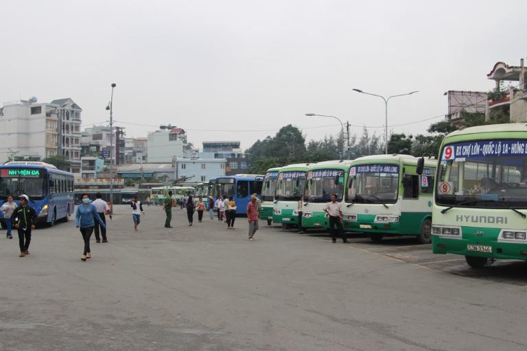 Xe buýt tuyến 94 từ Bến xe Củ Chi Sài Gòn đi Chợ Lớn