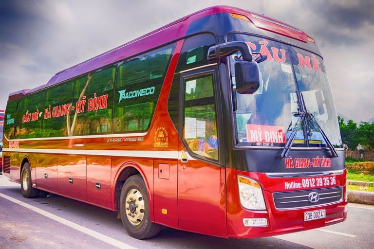 Xe Cầu Mè - đơn vị vận tải đáng tin cậy tuyến Nội Bài Hà Giang