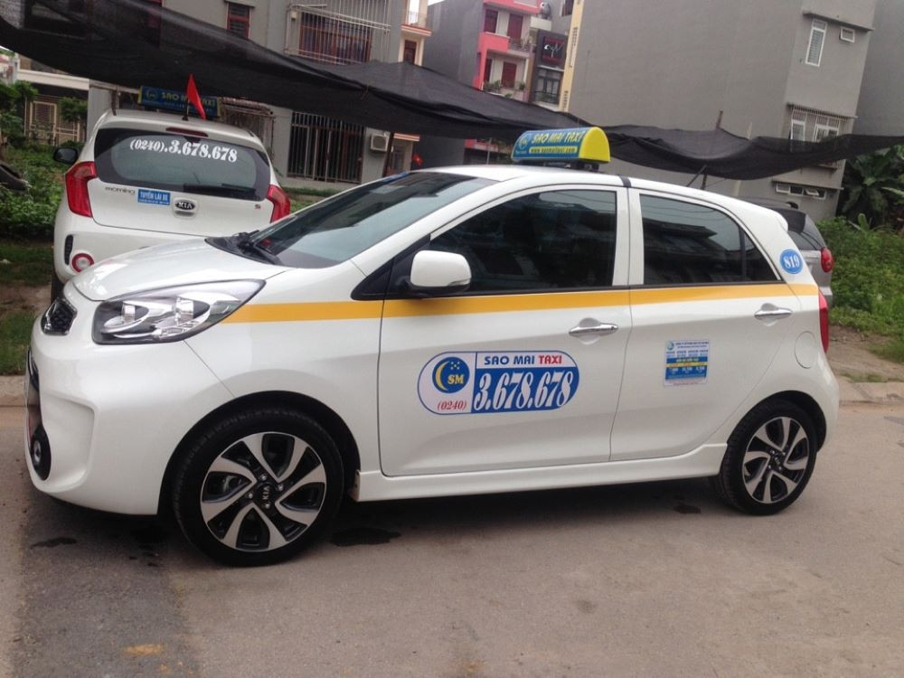 Xe của hãng Taxi Sao Mai thuộc danh sách taxi Bắc Giang uy tín và lâu đời