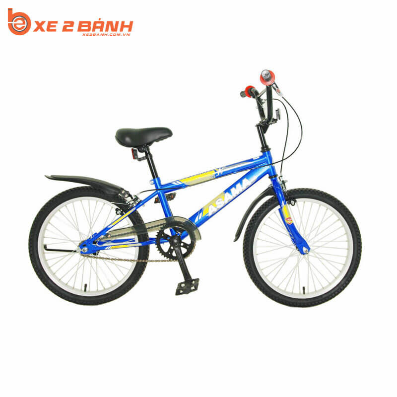 Xe đạp học sinh ASAMA AMT02 20 inch bền bỉ màu xanh dương
