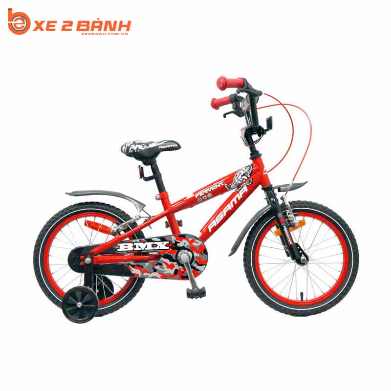 Xe đạp trẻ em ASAMA KZB151602 16 inch màu đỏ cá tính