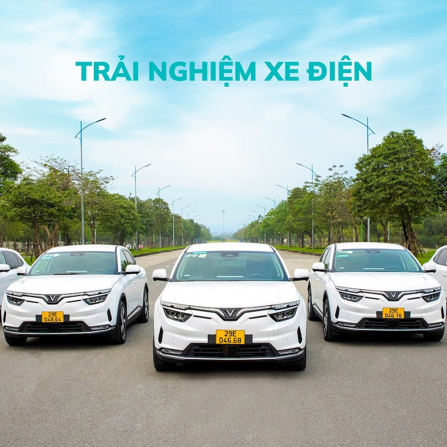 Xe điện hiện đại sẵn sàng phục vụ chuyến đi dài tại Lâm Đồng