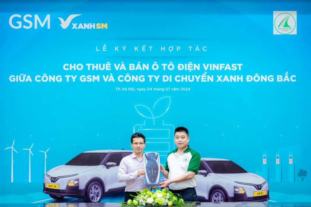 Xe điện VinFast VF 5 Plus tại Taxi Đông Bắc Lạng Sơn và Cao Bằng