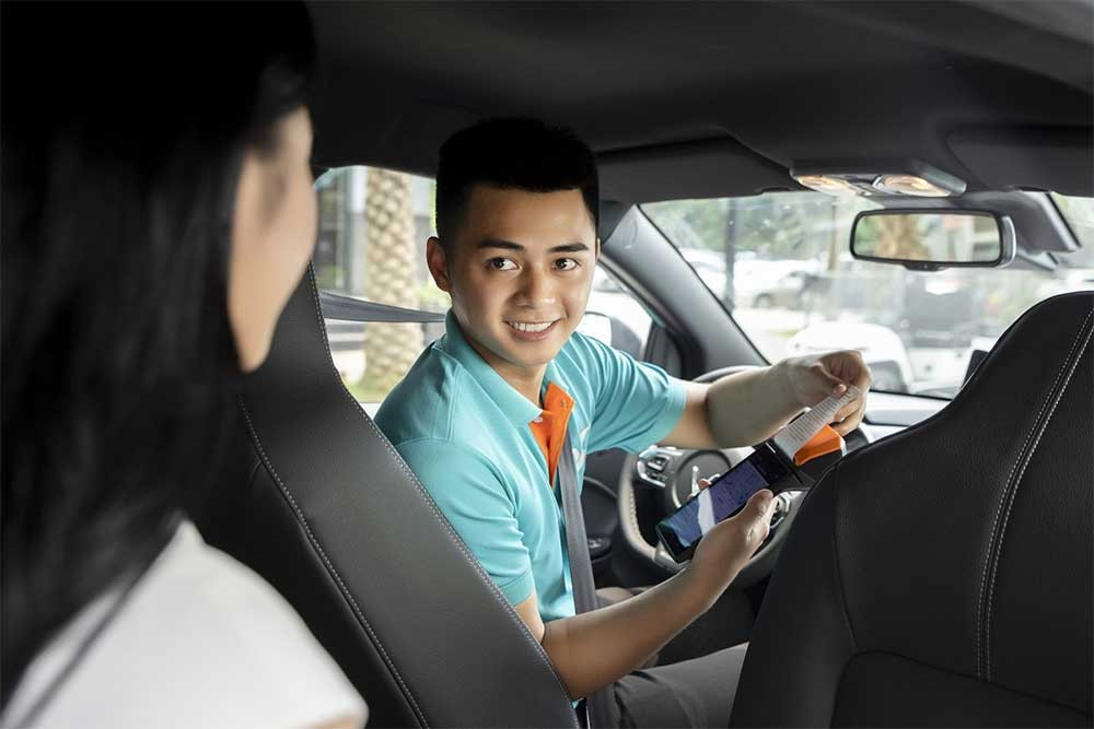 Xe điện Xanh SM là giải pháp di chuyển tiện lợi đến điểm đón xe khách