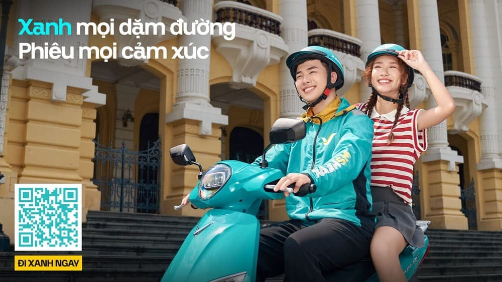 Xe điện Xanh SM tại bến xe Biên Hòa, lựa chọn di chuyển thân thiện môi trường