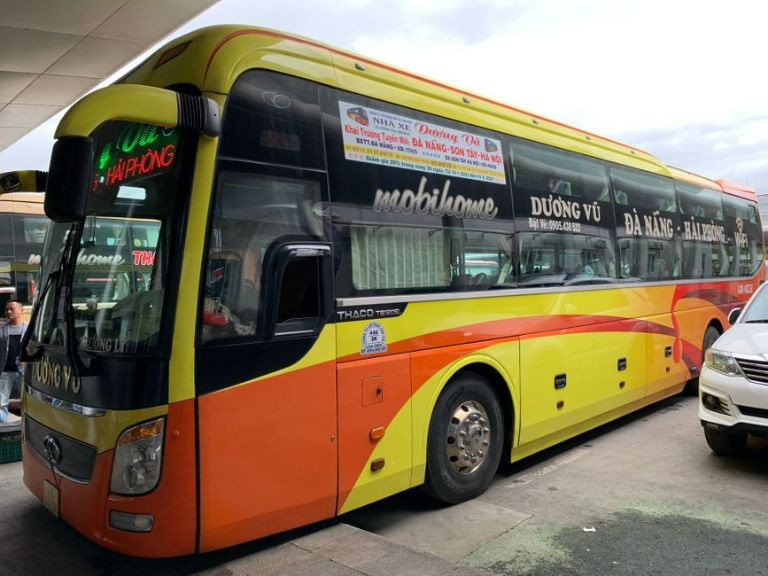 Xe Dương Vũ được bảo trì thường xuyên đảm bảo chất lượng trên tuyến Đà Nẵng Hà Tĩnh