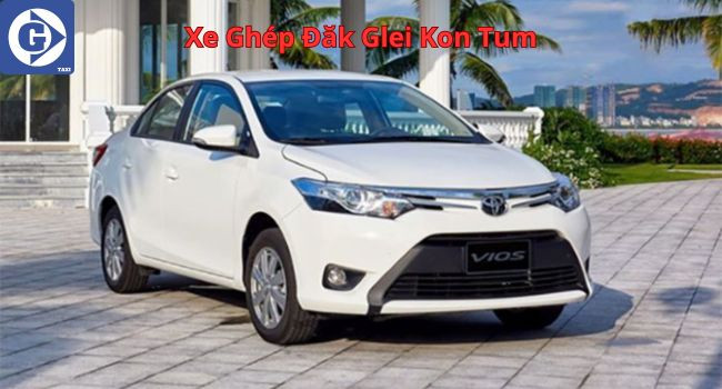 Xe ghép đón khách tại Đăk Glei Kon Tum