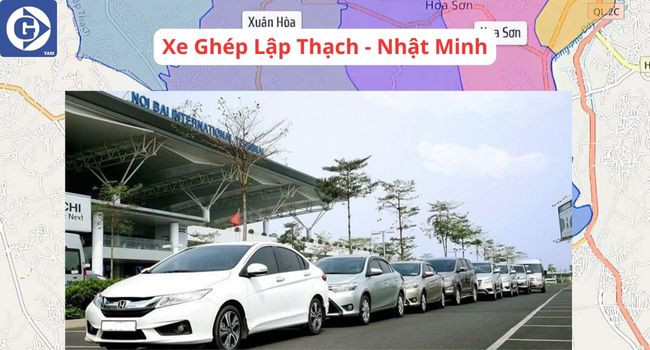 Xe ghép Lập Thạch Vĩnh Phúc hoạt động trên đường