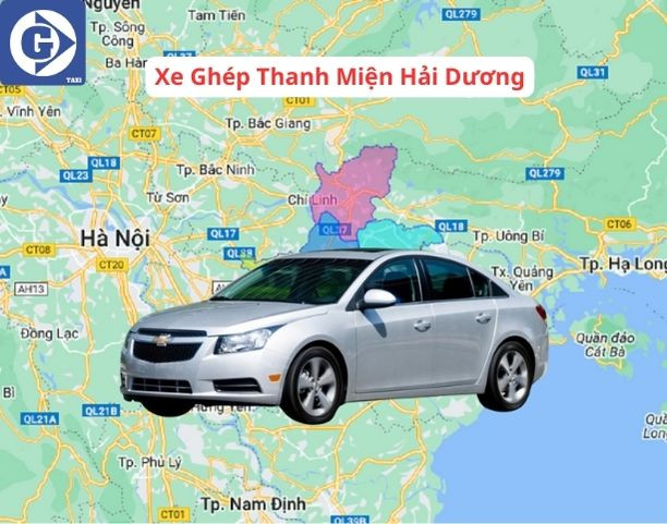 Xe ghép tiện chuyến tại Thanh Miện Hải Dương